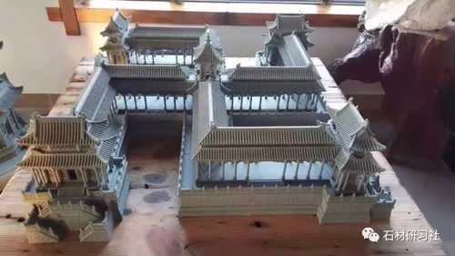 轻巧雅致的小型石雕建筑